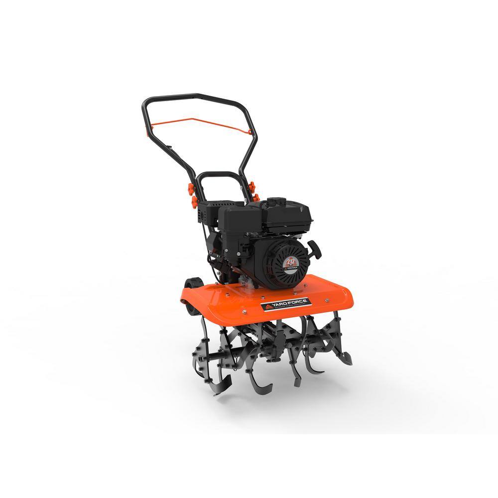 YARD FORCE 21 in. 208 cc Gas Front-Tine Tiller YF21-FTT