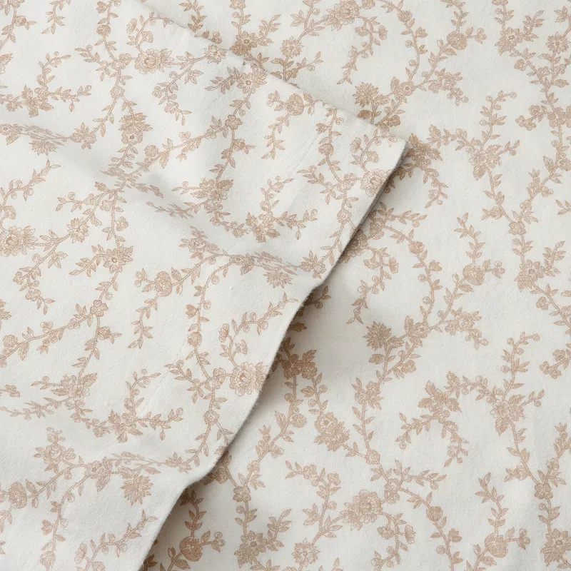 Laura Ashley Flannel Sheet Set