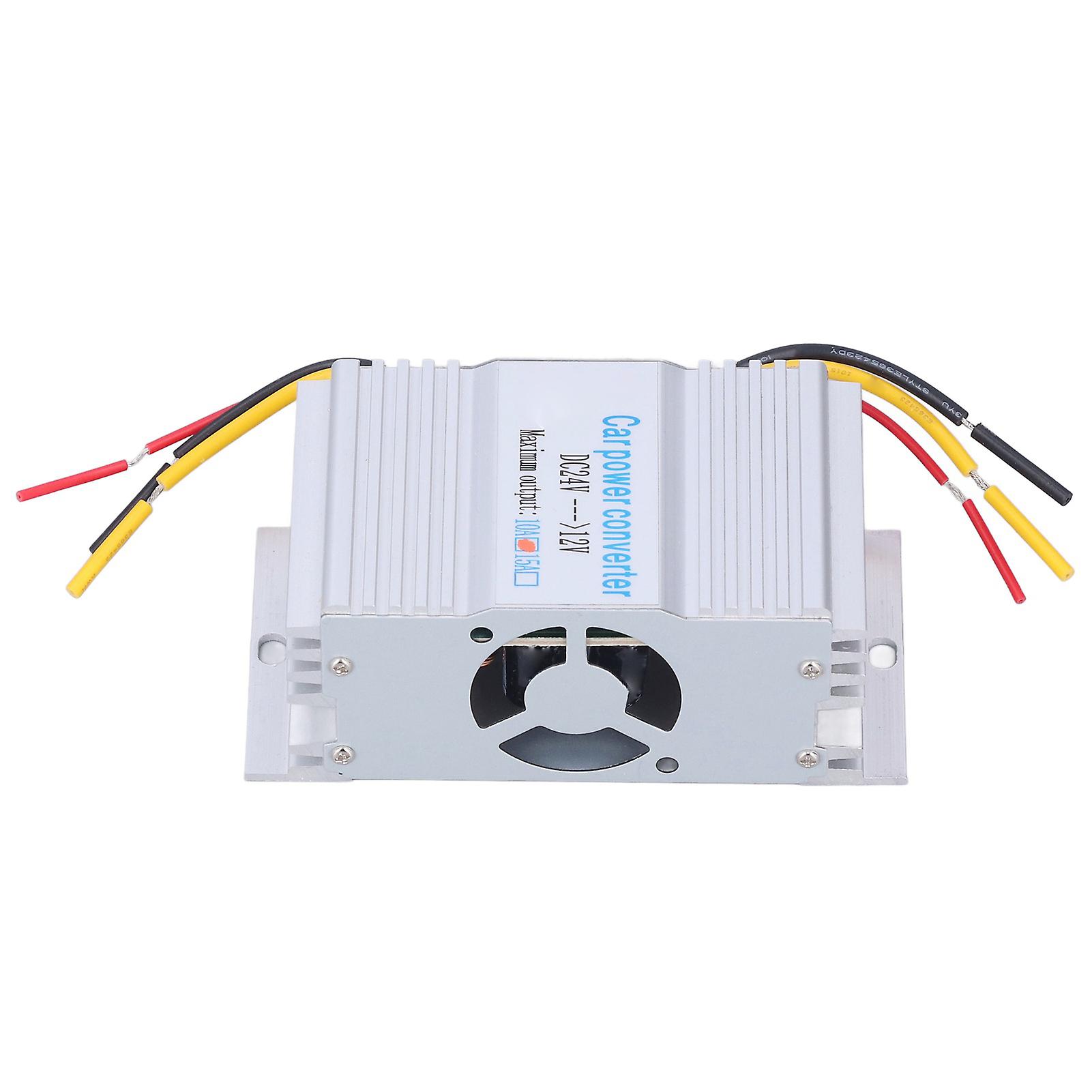 Buck Converter Dc 24v To Dc 12v 10a 120w Voltage Adapter Regulator Power Supply For Vehicle