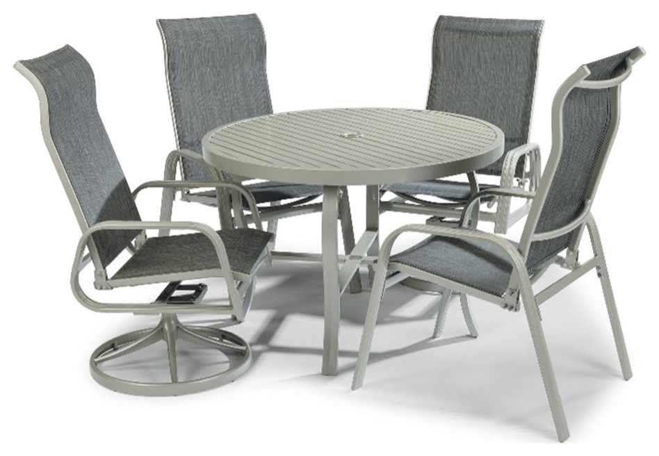 Captiva 5 Piece Outdoor Dining Set by homestyles  6700 3015   Transitional   Outdoor Dining Sets   by Homesquare  Houzz