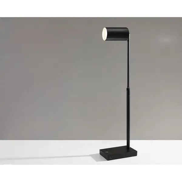 Adesso Black Colby LED Desk Lamp