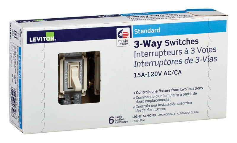 TOGGL SWITCH 3WAY LA 15A