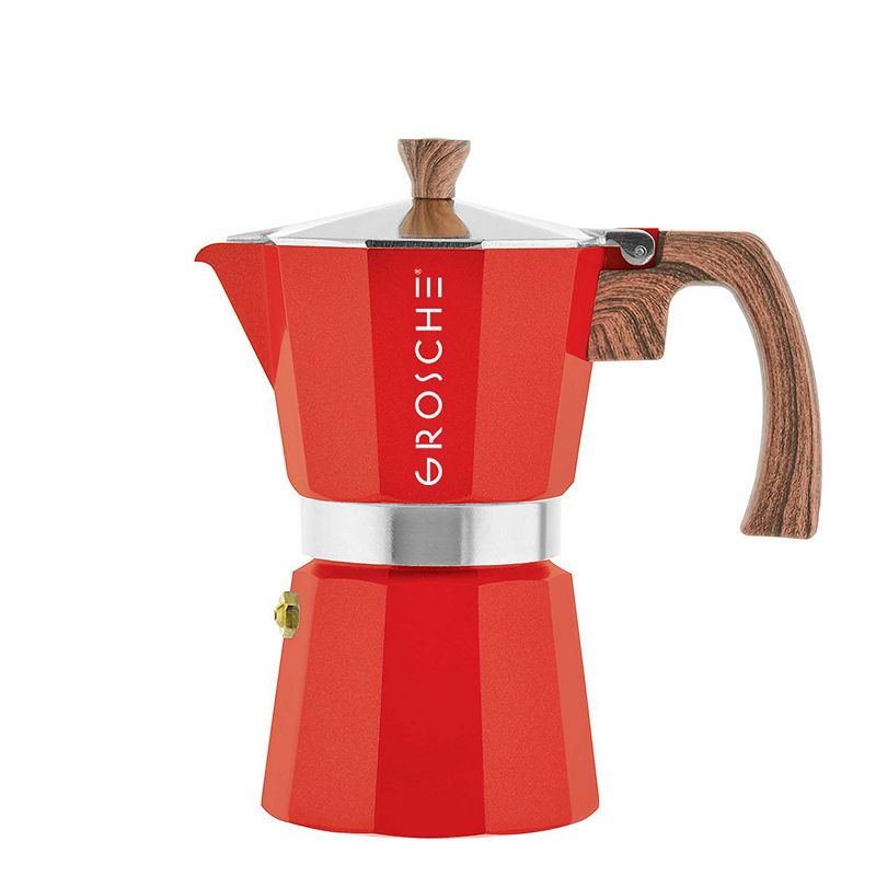 GROSCHE Milano Stovetop Espresso 6-Cup Moka Pot Coffee Maker