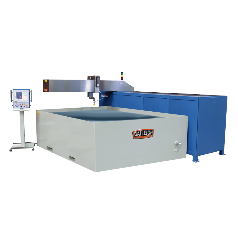 Baileigh WJ-512CNC Industrial CNC Flying Arm Water Jet Cutter ;