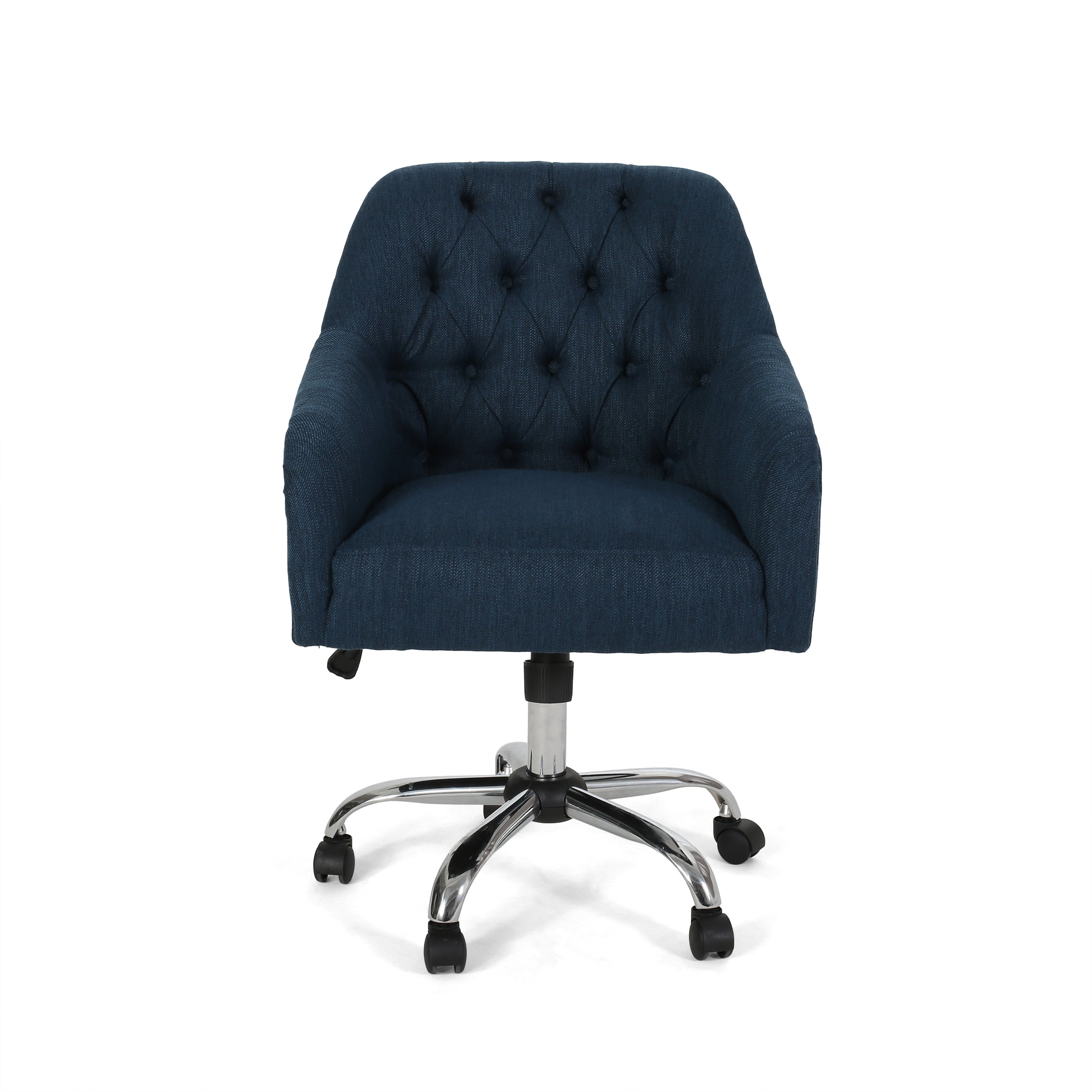 Uriel Tufted Home Office Chair with Swivel Base