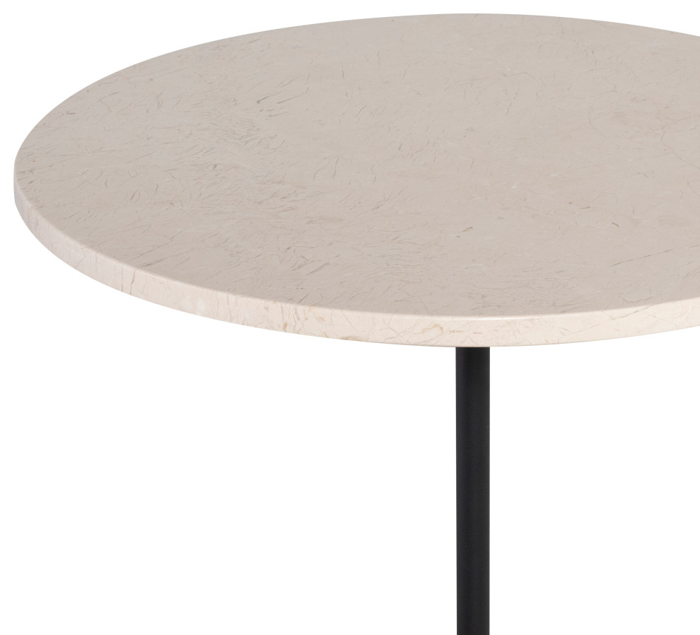 Bianca Side Table  Cappuccino   Side Tables And End Tables   by Nuevo  Houzz