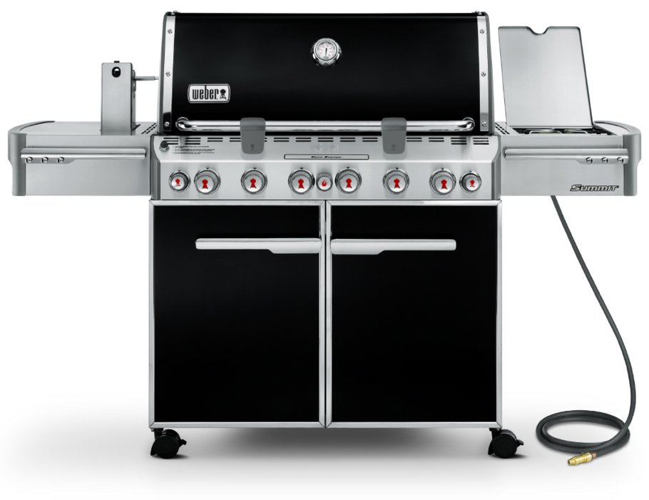 Weber Summit E-670 Black Natural Gas Grill