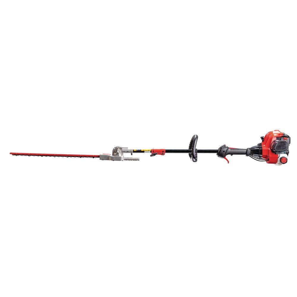 Troy-Bilt 22 in. 25 cc Gas 2-Stroke Articulating Hedge Trimmer with Attachment Capabilities TB25HT