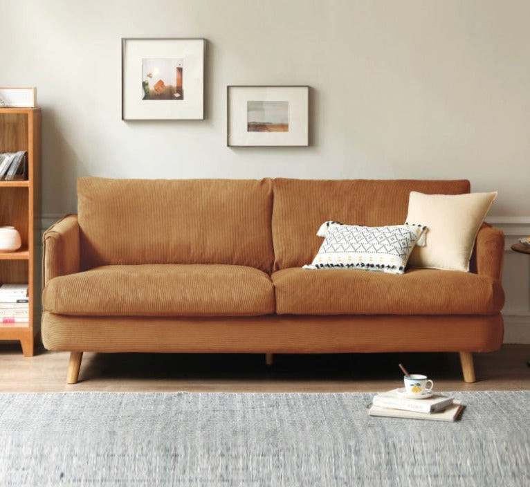 Small Down Filled Sofa   Midcentury   Sofas   by GVAwood  Houzz