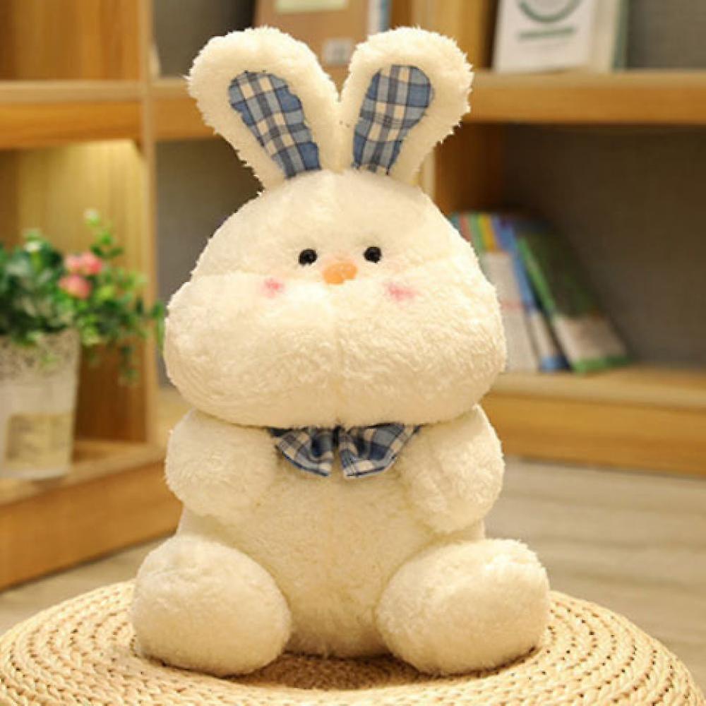 Plush Bunny Toy Stuffed Sitting Animals，soft Cute White Rabbit Plushies Animals Pillows Toy For Kids Adults Birthday Easter Party ，9