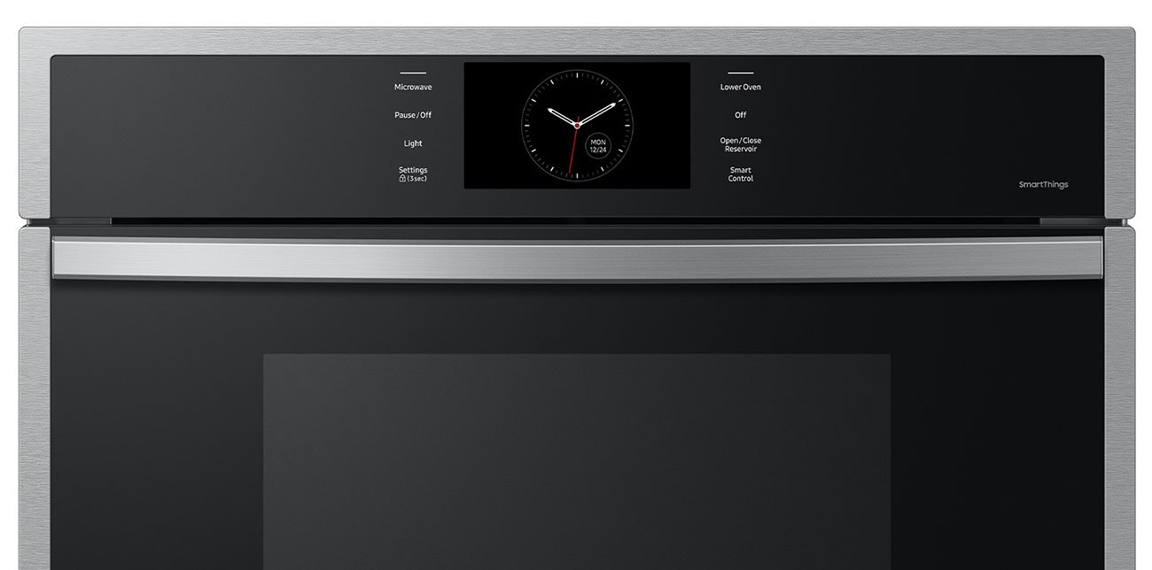  Bespoke 30-Inch Microwave Combination Oven With AI Pro Cooking Camera in Stainless Steel