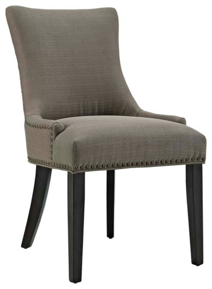 Marquis Fabric Dining Chair Granite   Dining Chairs   by Dot  ampBo  Houzz