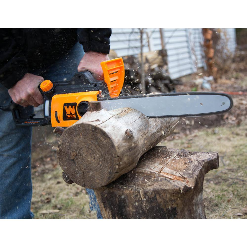 WEN 16 in. 12 Amp Electric Chainsaw 4017