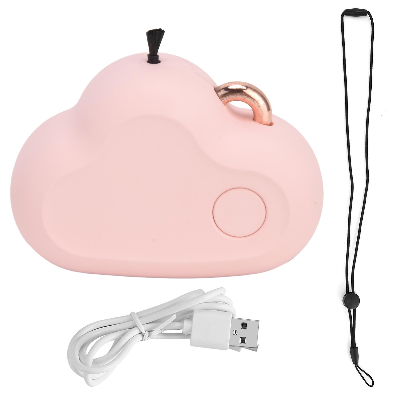 480mah Mini Air Purifier Portable Usb Charging Neck Hanging Cloud Style Air Cleanerpink