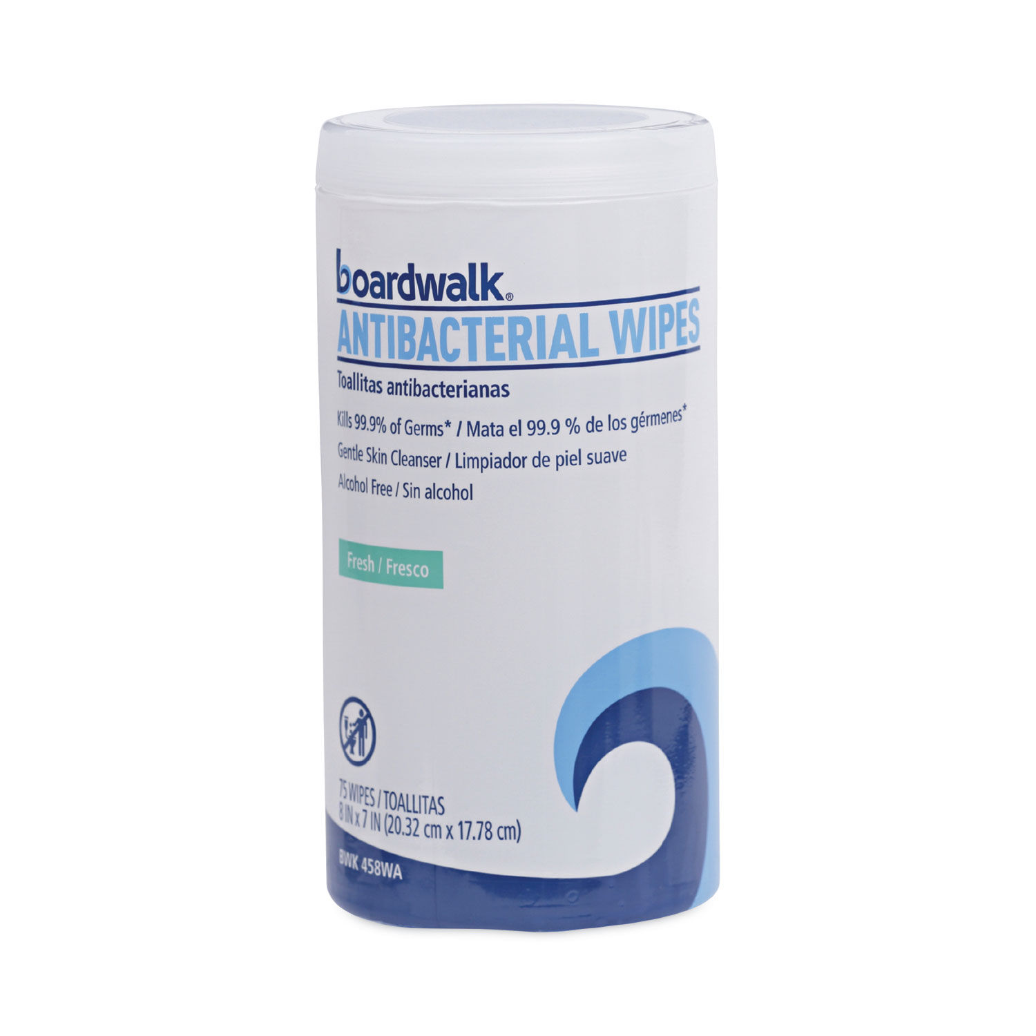 Antibacterial Wipes by Boardwalkandreg; BWK458WA