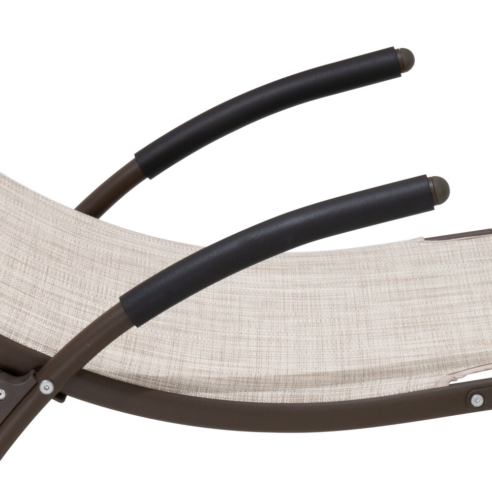 Outdoor Folding Chaise Lounge Chairs (Set of 4)   See the details