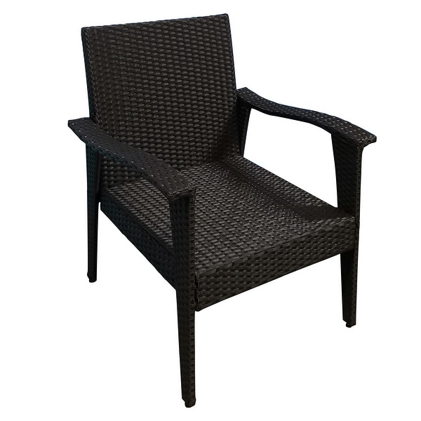 Rattan Wicker Outdoor Patio Chaise Lounge Chair with 5Level Adjustable Backrest and Removable Cushioned Seating and Garde