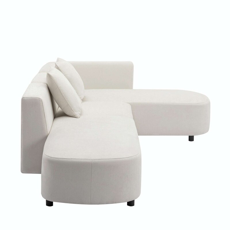 Luxury Modern Style L shaped Upholstery Sofa