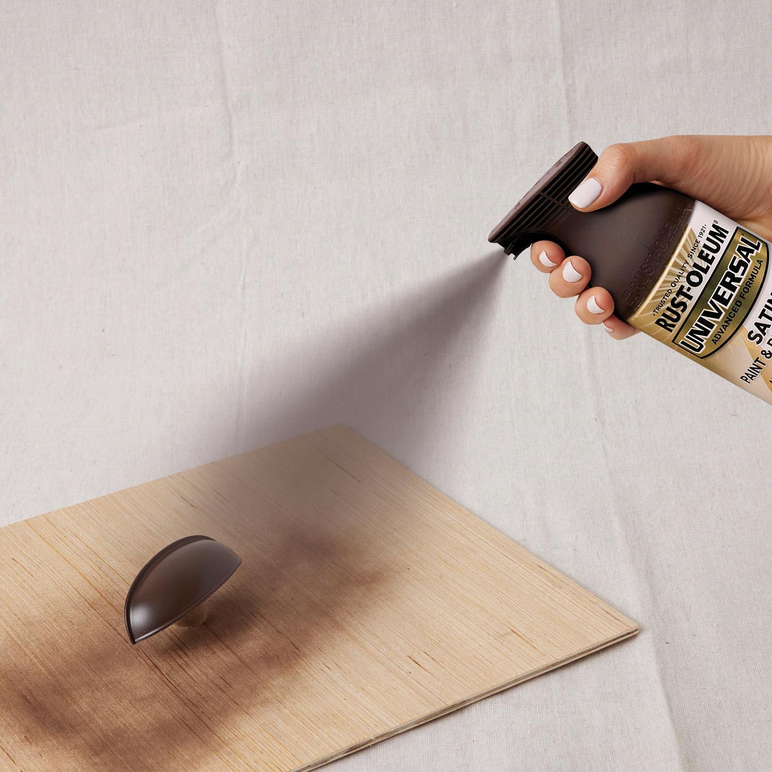 Rust-Oleum Universal Satin Espresso Brown Spray Paint 12 oz