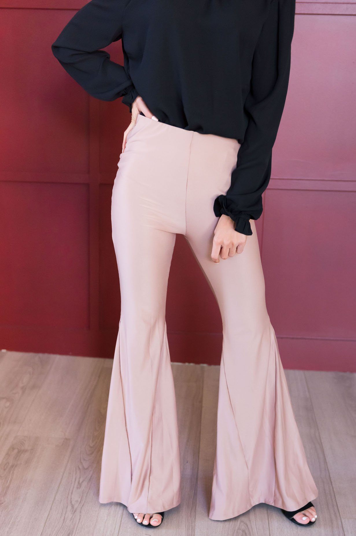 Pretty Charming Modest Flare Pants