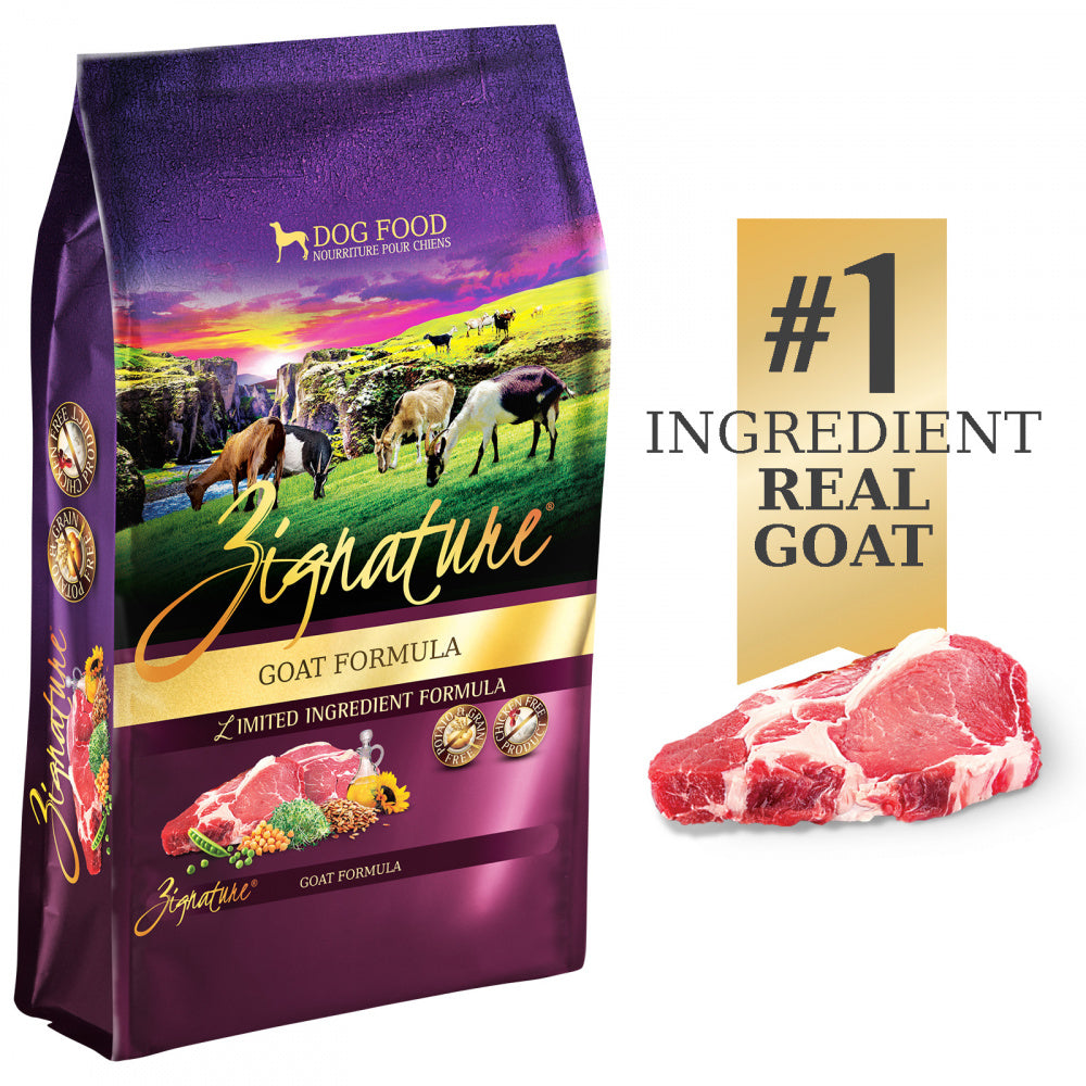 Zignature Limited Ingredient Diet Grain Free Goat Recipe Dry Dog Food andndash; Pet Empire and Supplies