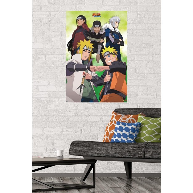 Trends International Naruto Shippuden Green Unframed Wall Poster Prints