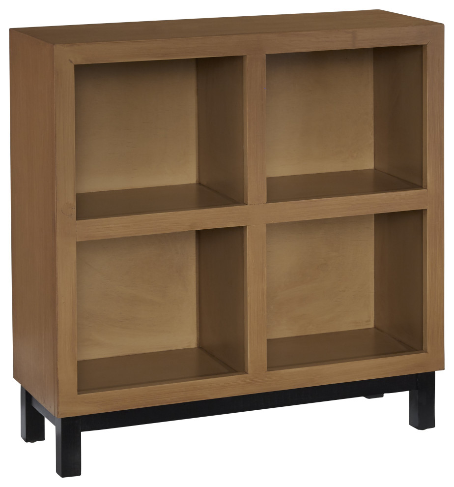 Library Camel Brown Accent Bookcase   Transitional   Bookcases   by Progressive Furniture  Houzz