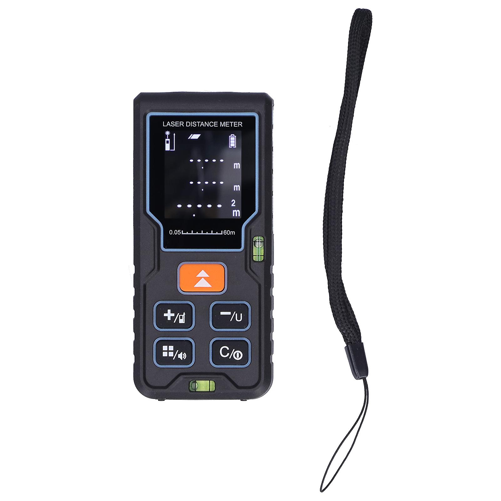 S60 Laser Rangefinder With Backlight Handheld Electronic Infrared Distance Meter 0.0560m