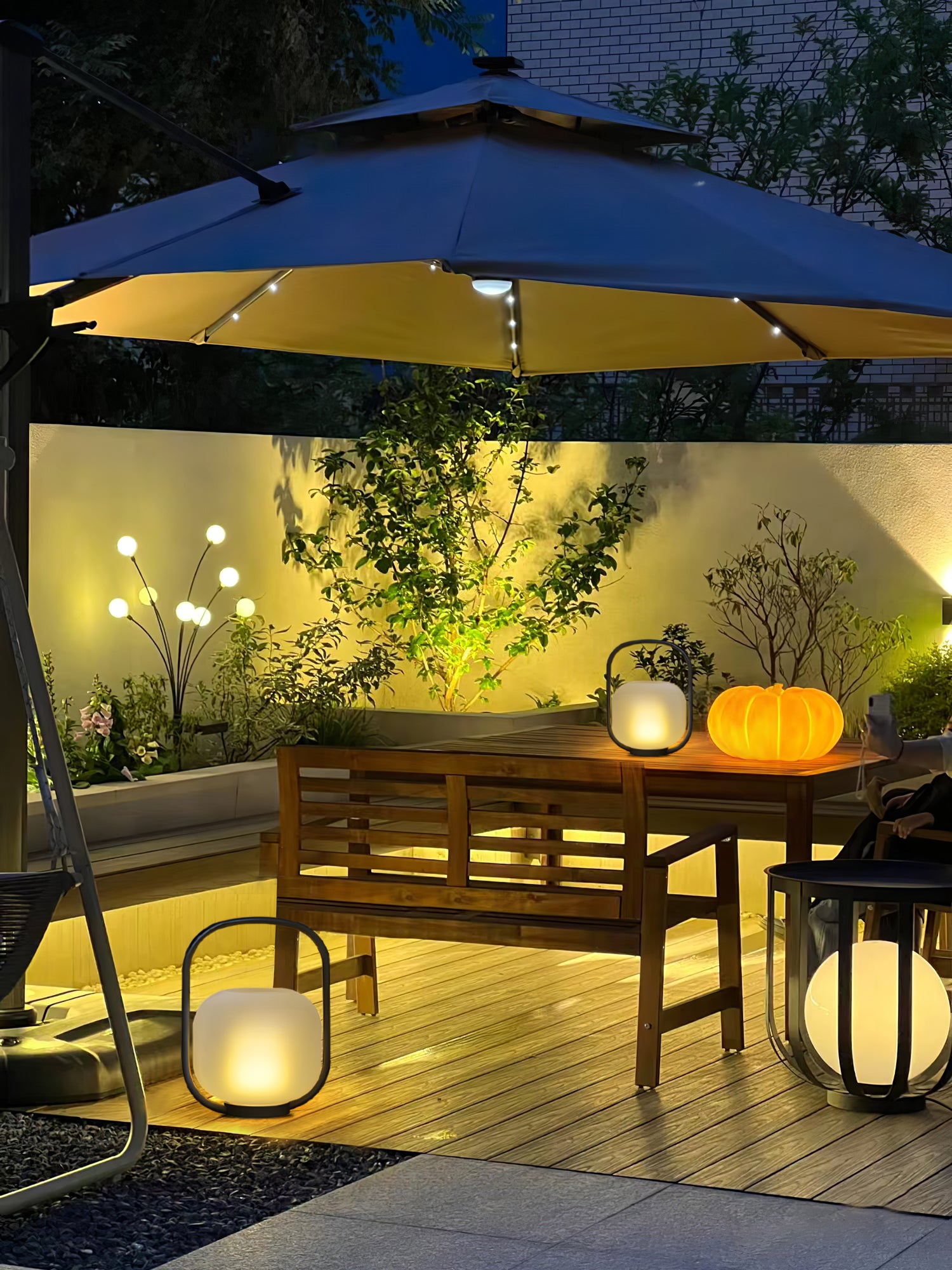 Portable Lantern Outdoor Table Lamp