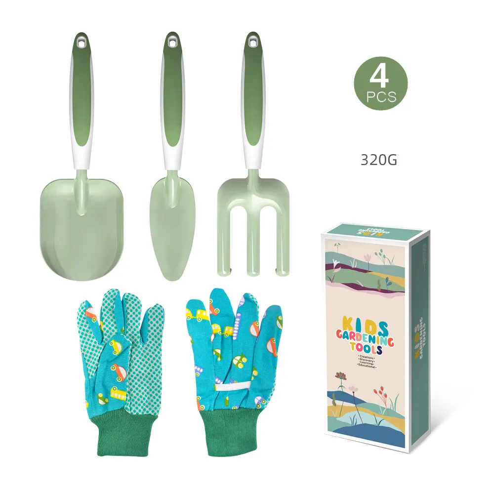 2022 New Style Garden Tools Kids Wholesale Garden Tool Gift Set Gardening Tools for Weeding