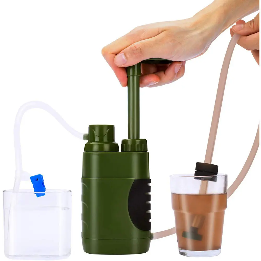 Outdoor Emergency Individual Water Purifier Emergency Direct Drinking Portable Filter Drinking Water Purifier Camping   Hiking