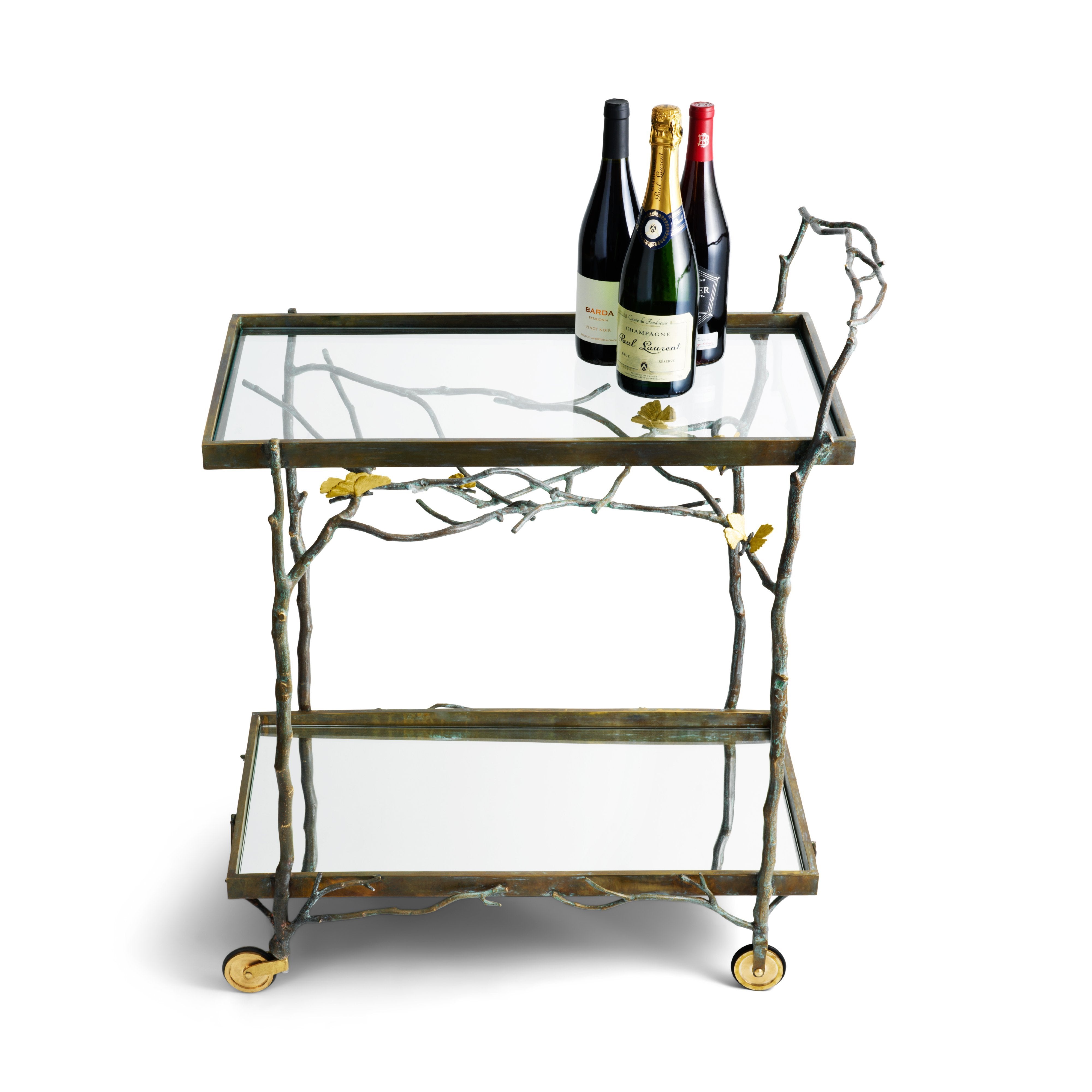 Butterfly Ginkgo Bar Cart