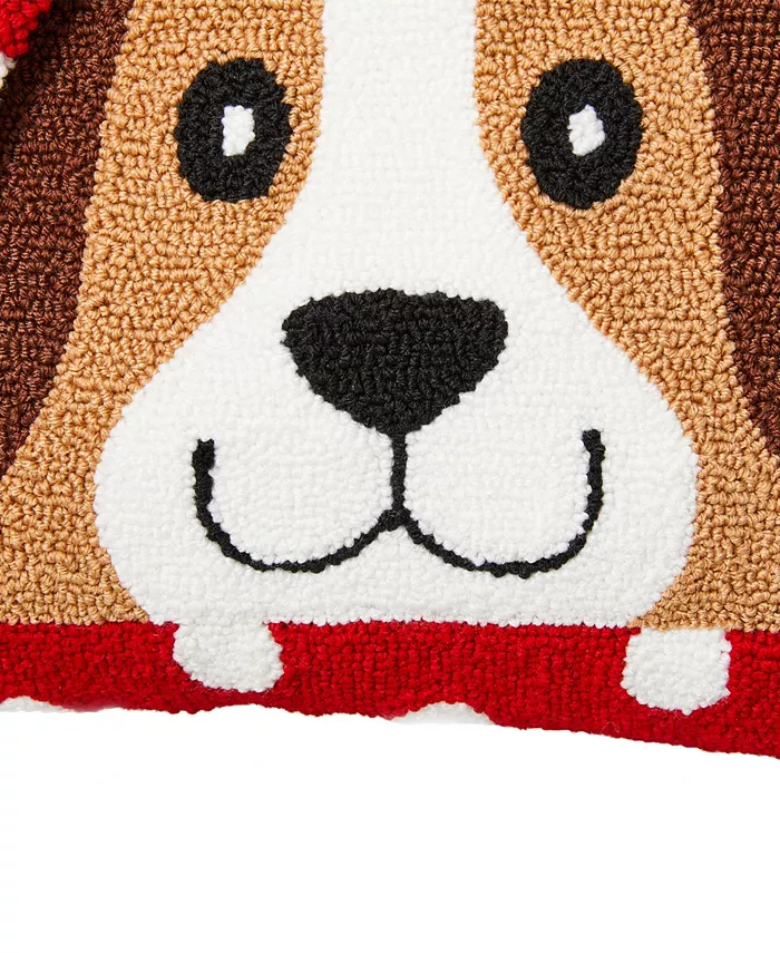 Glitzhome Hooked 3D Woof Pillow