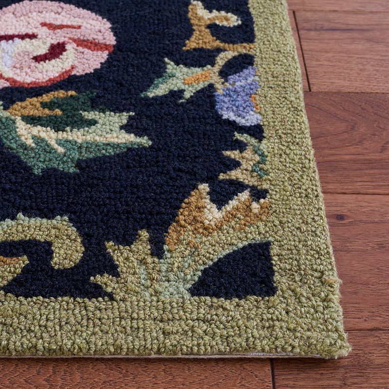 Safavieh Chelsea Floral Orchards Framed Wool Rug