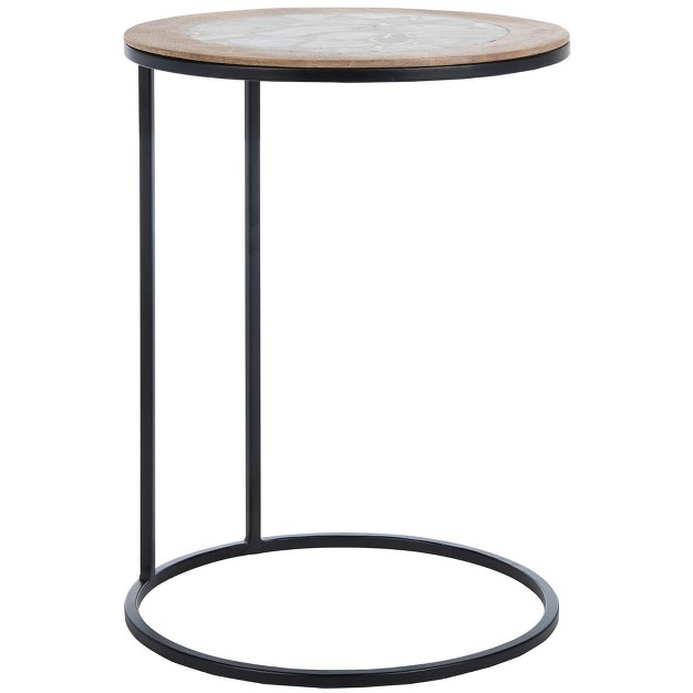 Gemma Agate Side Table Safavieh