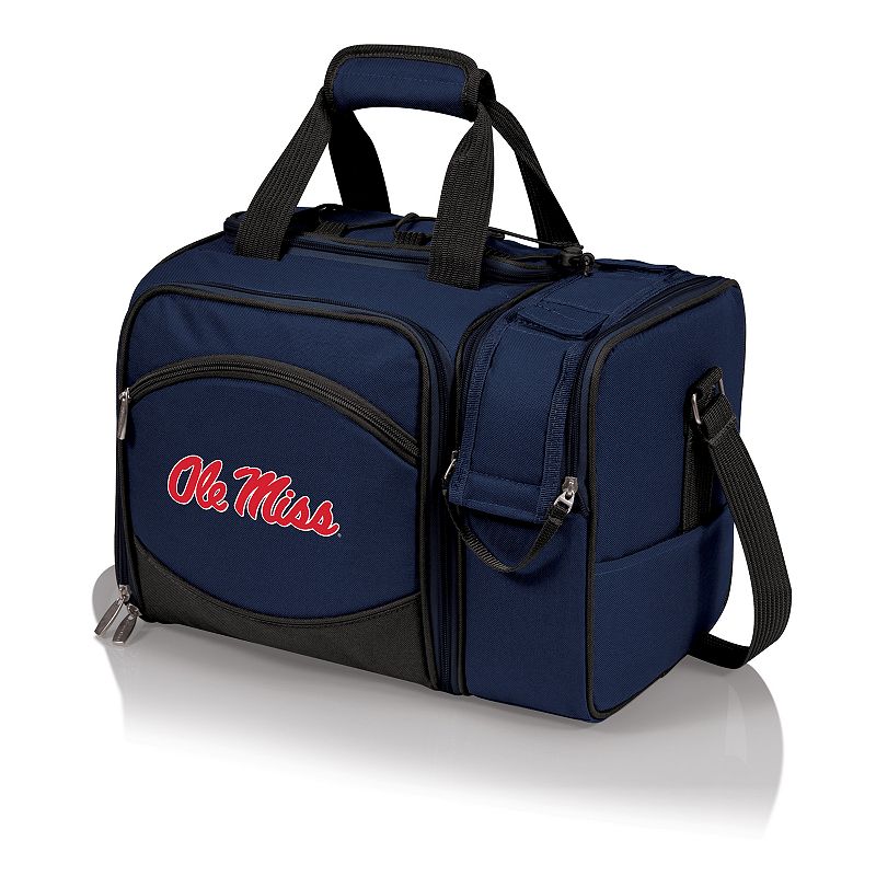 Picnic Time Ole Miss Rebels Malibu Picnic Basket Cooler Set