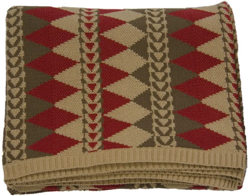 Diamond Navajo Luxury Knitted Throw