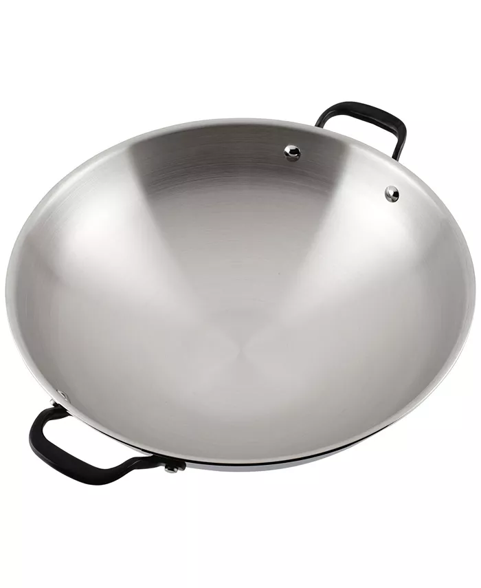 KitchenAid 5-Ply Clad Stainless Steel 15 Induction Wok