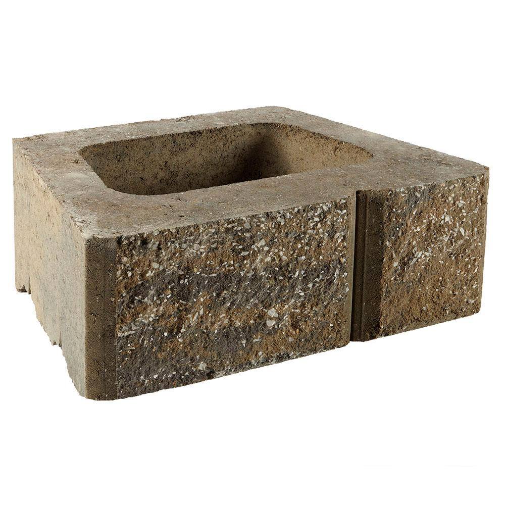 Pavestone ProMuro 6 in. x 18 in. x 12 in. Ozark Blend Concrete Retaining Wall Block (40 Pcs.  30 sq. ft.  Pallet) 11016028