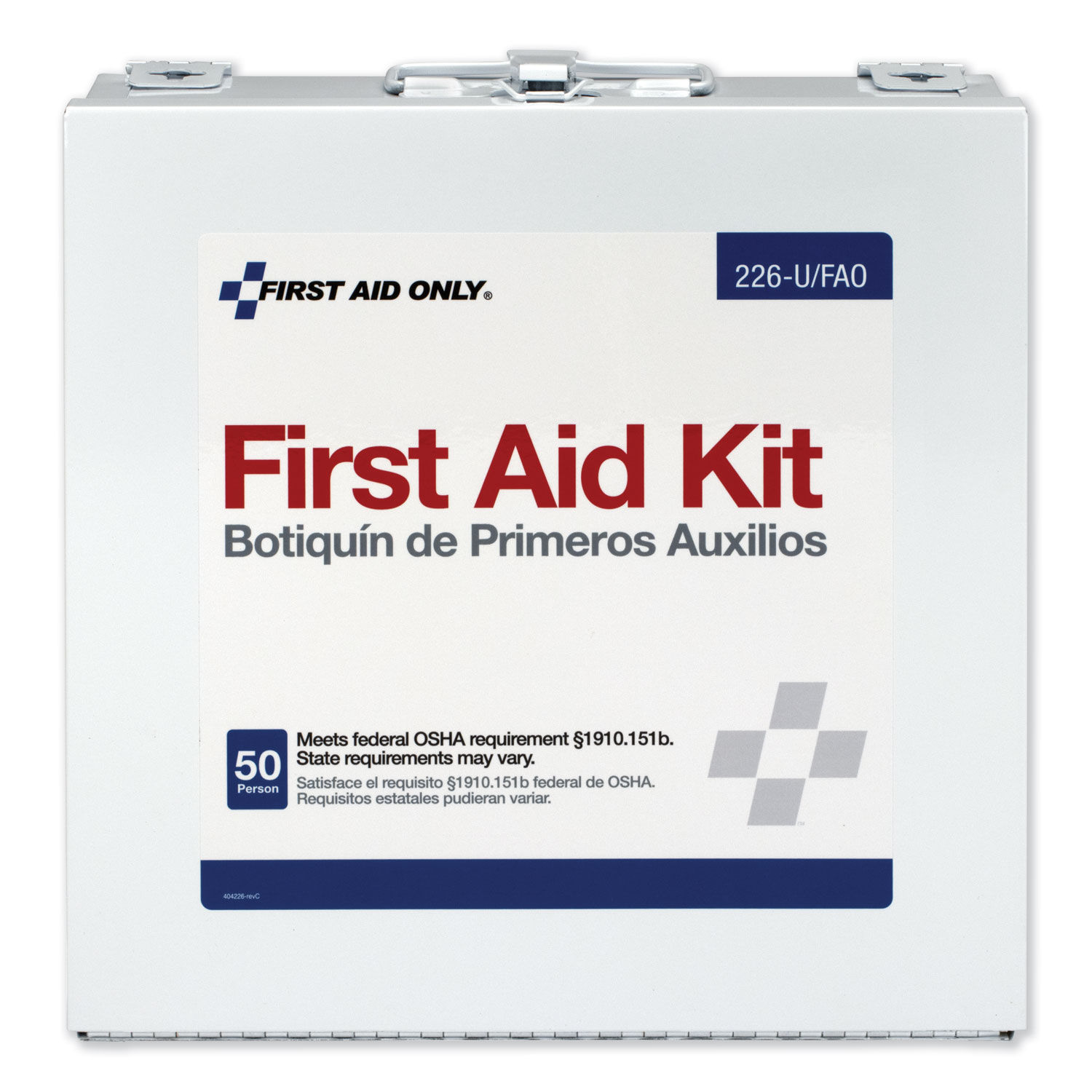 First Aid Station for 50 People by First Aid Onlyandtrade; FAO226U