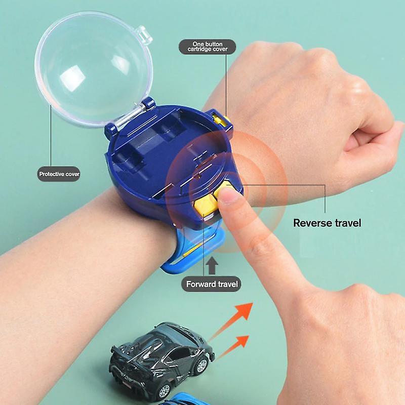 Novelty Mini Watch Control Car Cute Rc Car Kids Game Interactive Toys For Boys Girl Birthday