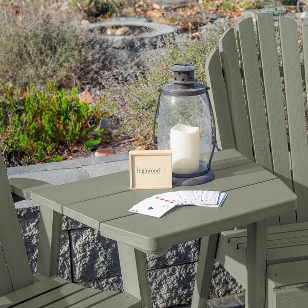 Highwood EcoFriendly Adirondack TeteaTete Connecting Table