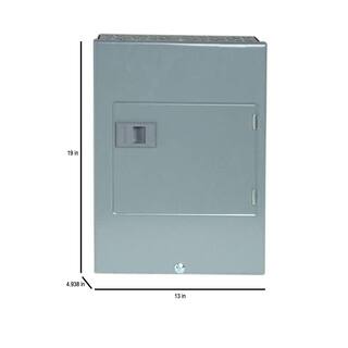 Square D QO 60-Amp 4-Space 8-Circuit Generator Main Breaker Indoor Manual Transfer Switch QO48M60DSGP