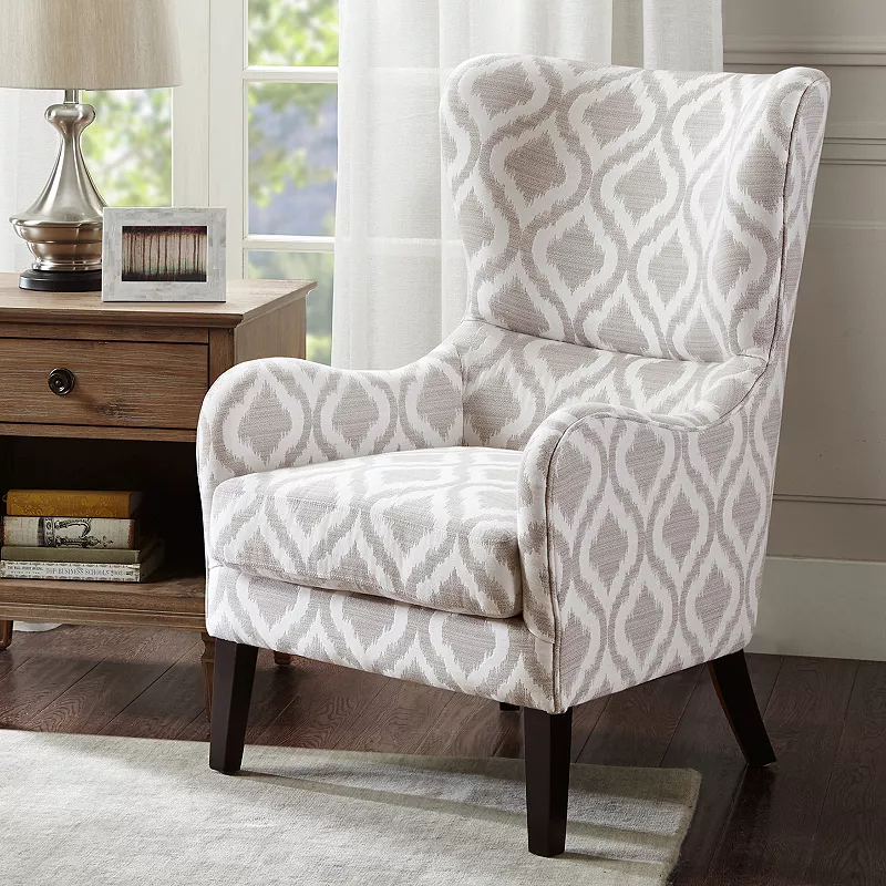 Madison Park Leda Swoop Wing Accent Chair