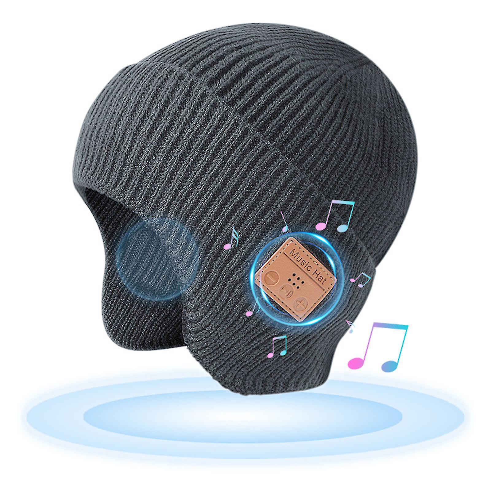 With Microphone Bluetooth Beanie Gifts Men/women For Handsfree Call Winter Unisex Portable Headset Headband