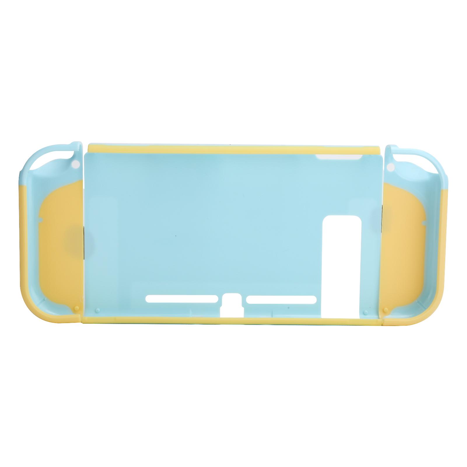 Gamepad Protective Housing Cover Game Console Controller Shell Case Double Colorlight Blue+dark Yellow