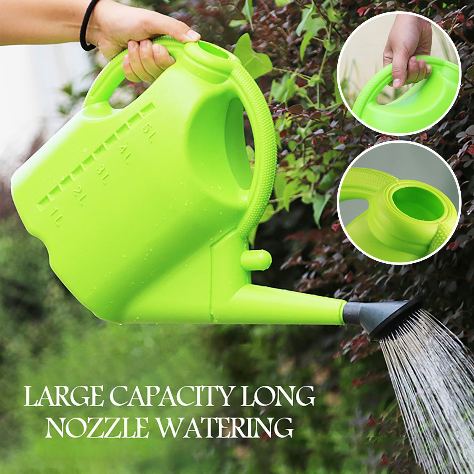 Takeoutsome Detachable Watering Can Large Capacity Watering Can For Indoor Outdoor Garden