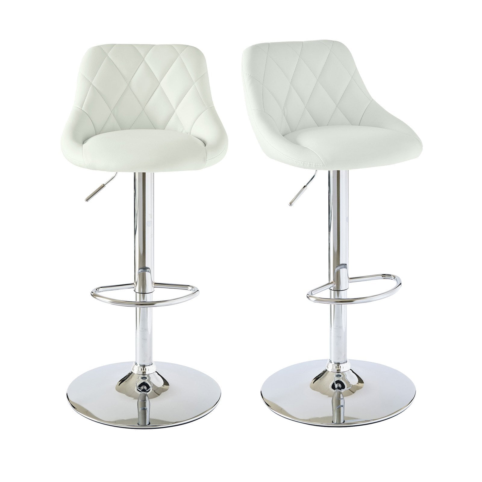 Picket House Furnishings Baltimore Adjustable Swivel Barstool - Set of 2