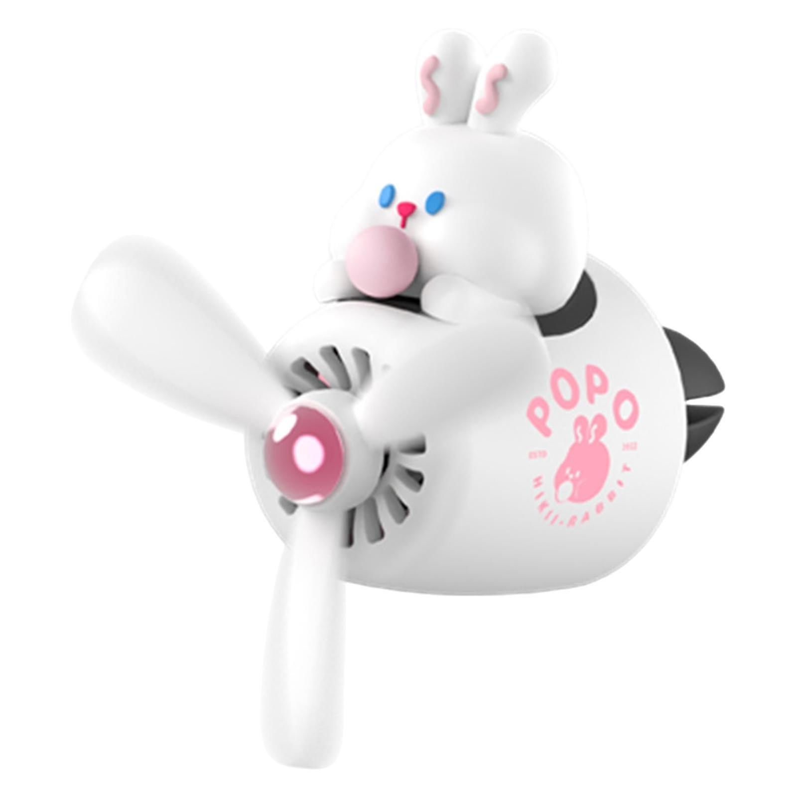 Car Air Fresheners Clip Interior Decoration Cartoon Animal Air Vent Ornament Rabbit Shape