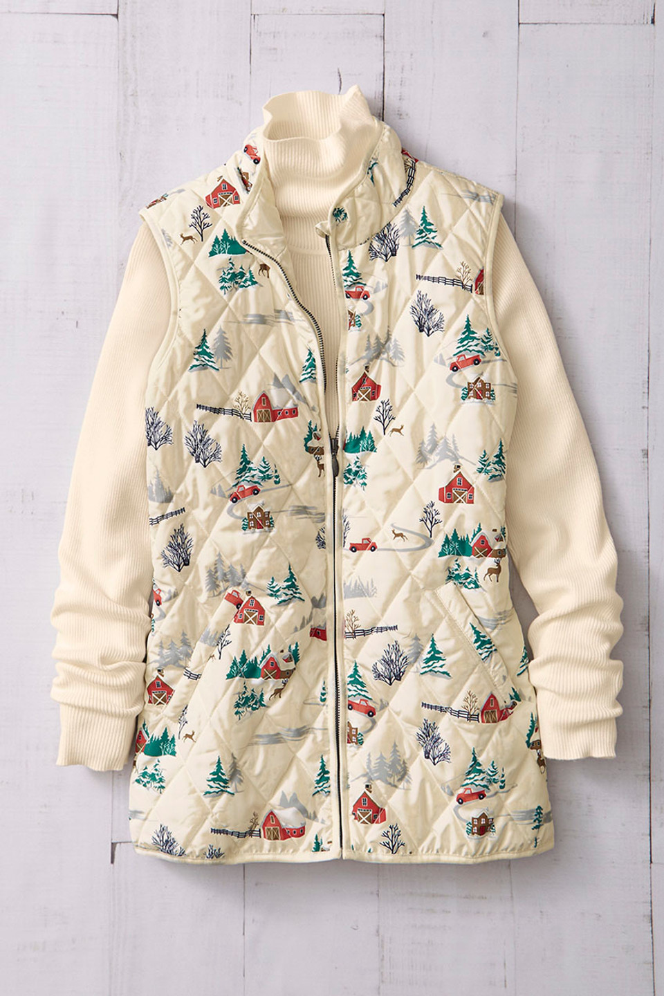 Winter Cheer Vest for All Seasons - Coldwater Creek